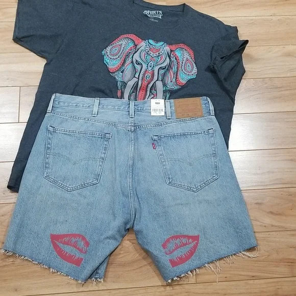 Levi's Crazy Leg 93 Shorts - Picture 4 of 8